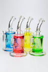 9" GENIE Shower head glass bong with liquid cooling freezer