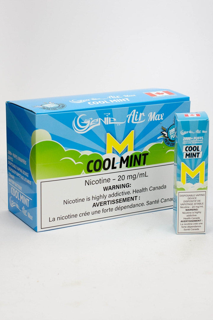 Genie Air Max Mesh Coil disposable 2000 Puff Pod 20 mg/mL