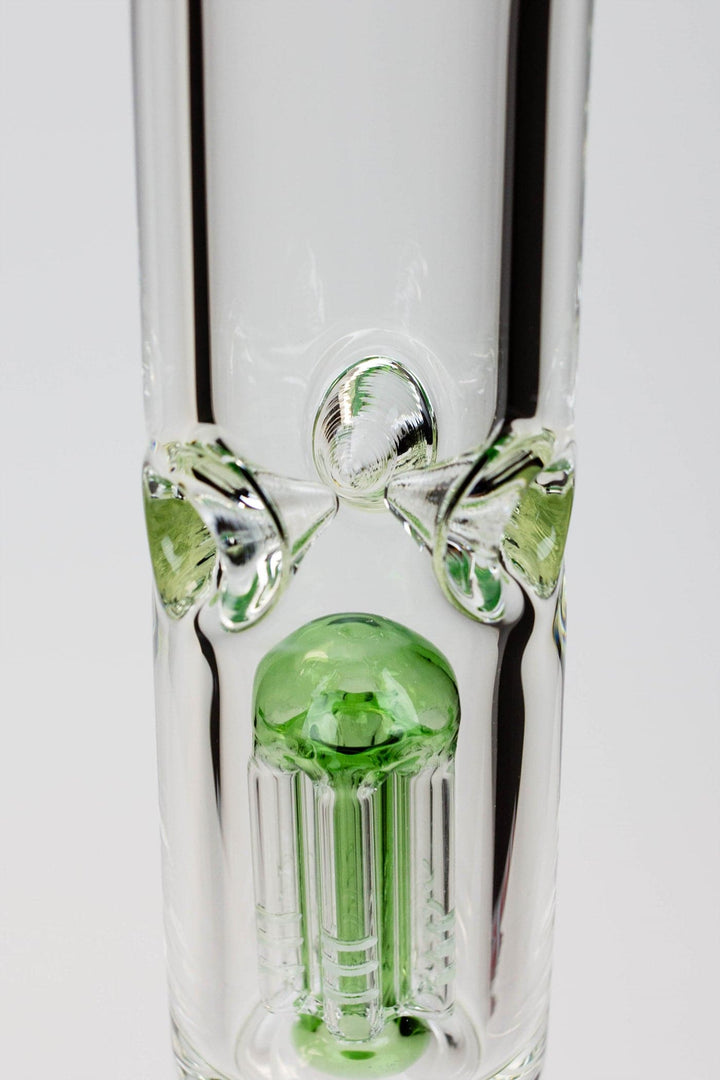 Genie 9 mm dual tree arms beaker glass water pipes 30"_2