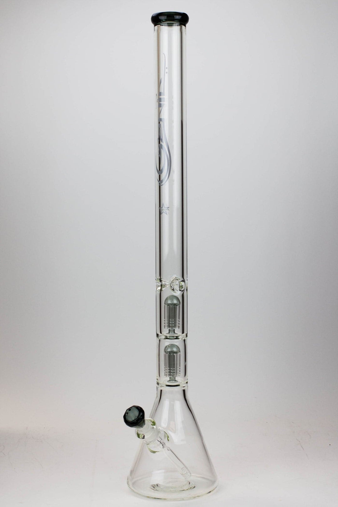 Genie 9 mm dual tree arms beaker glass water pipes 30"_11