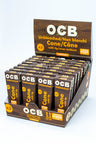 OCB Pre-rolled Cone - Virgin Unbleached Rolling Paper - King size