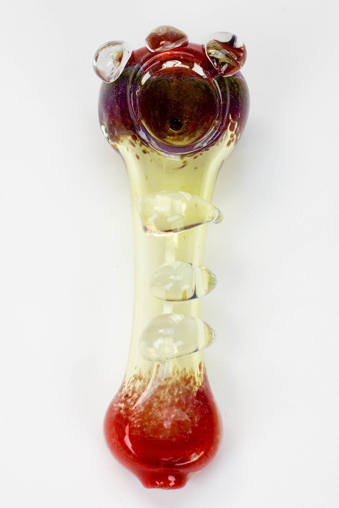 Soft glass hand pipe 4.5"_5