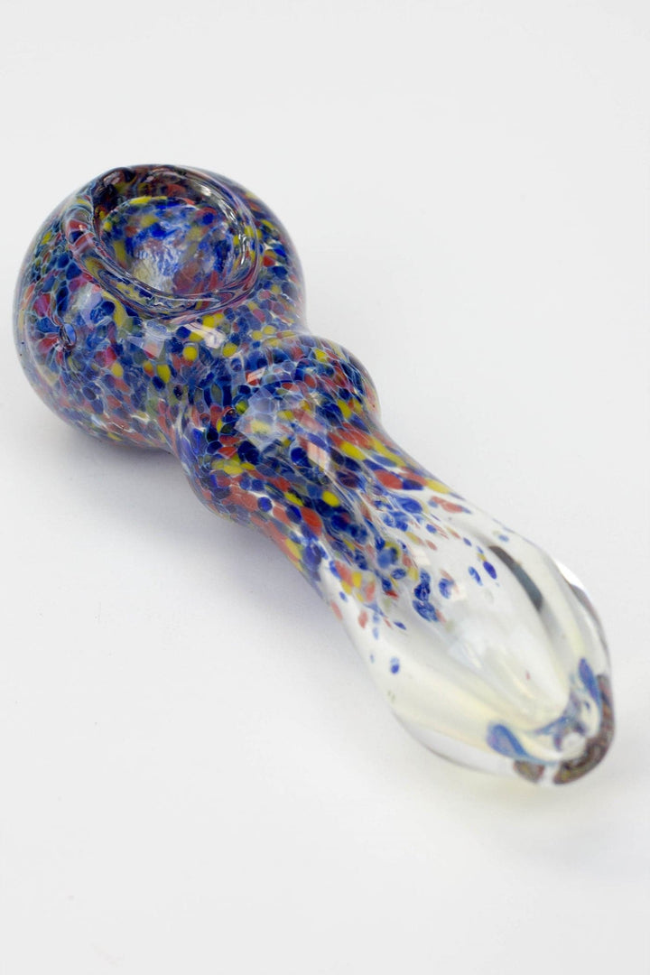 Soft glass hand pipe 4.5"_2