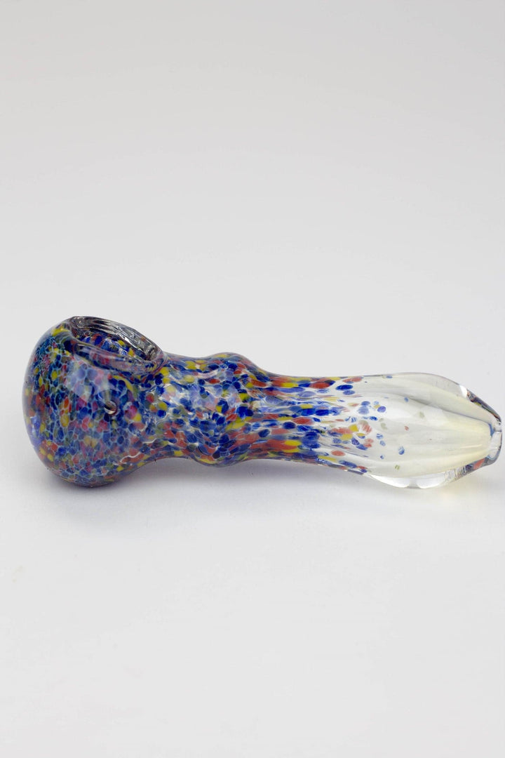 Soft glass hand pipe 4.5"_4
