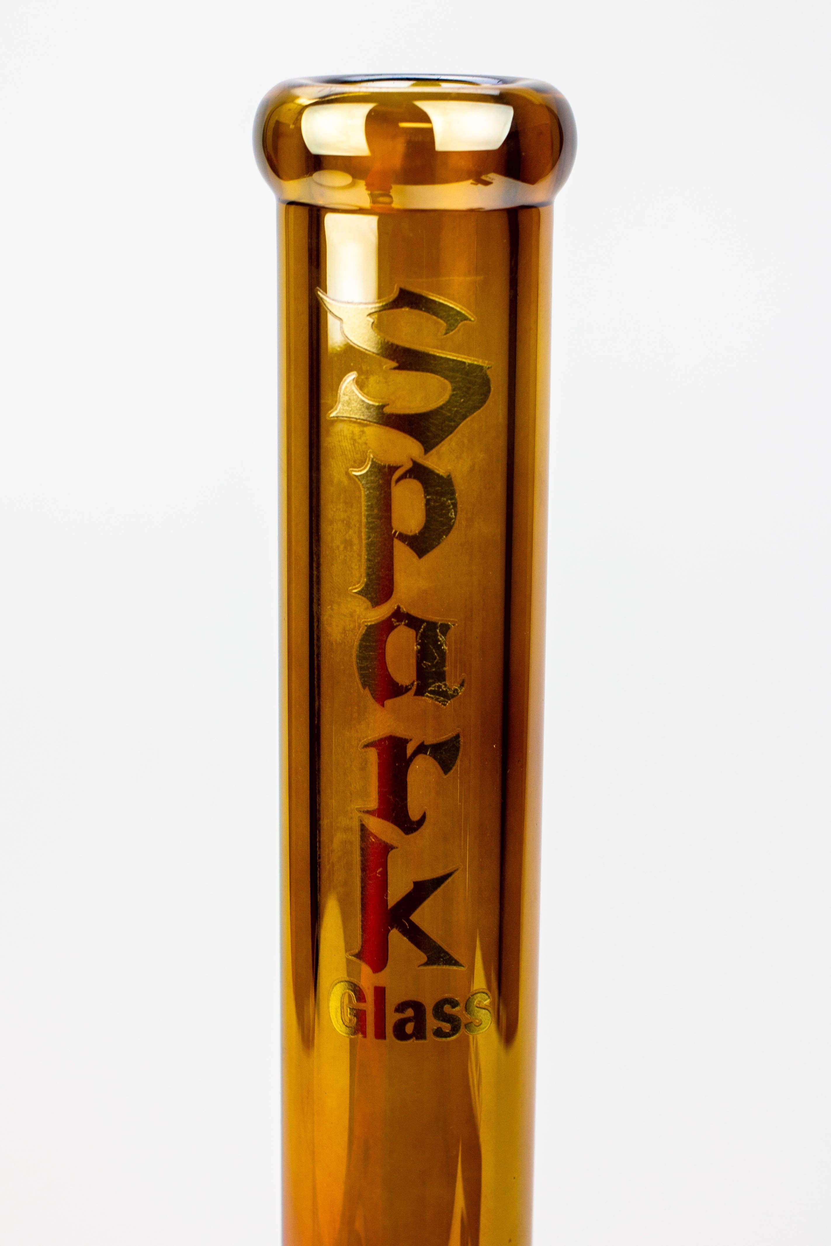 SPARK Electroplated glass beaker bong_6