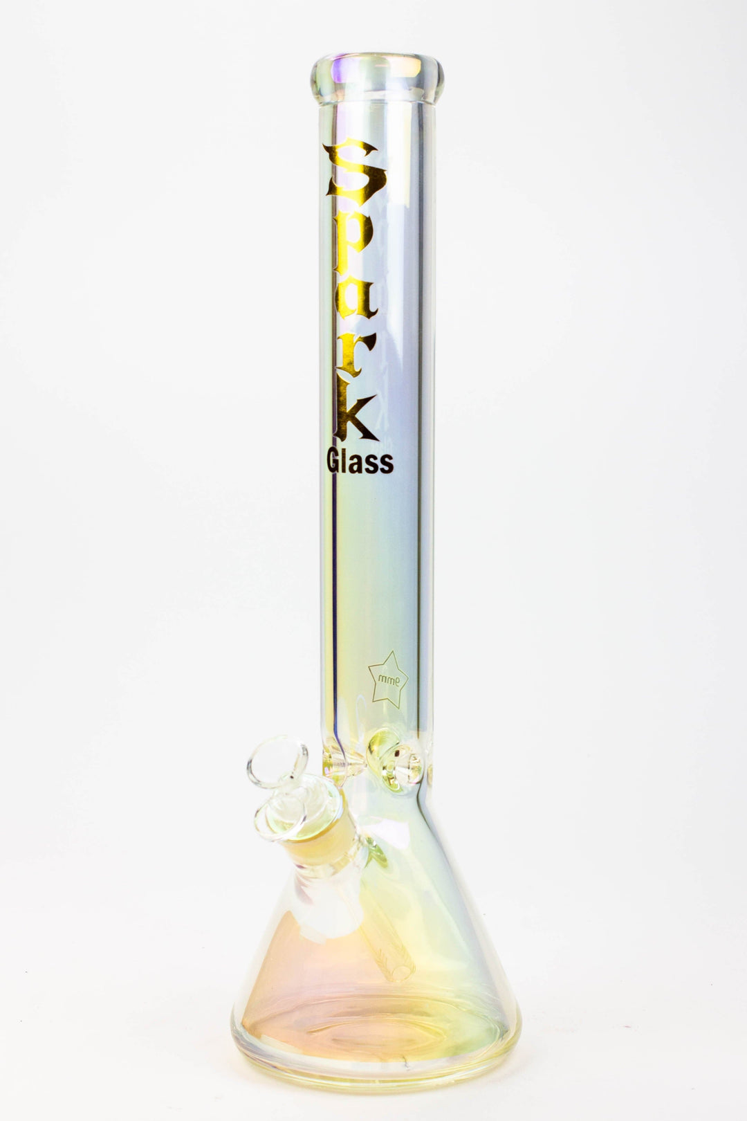 SPARK Electroplated glass beaker bong_10