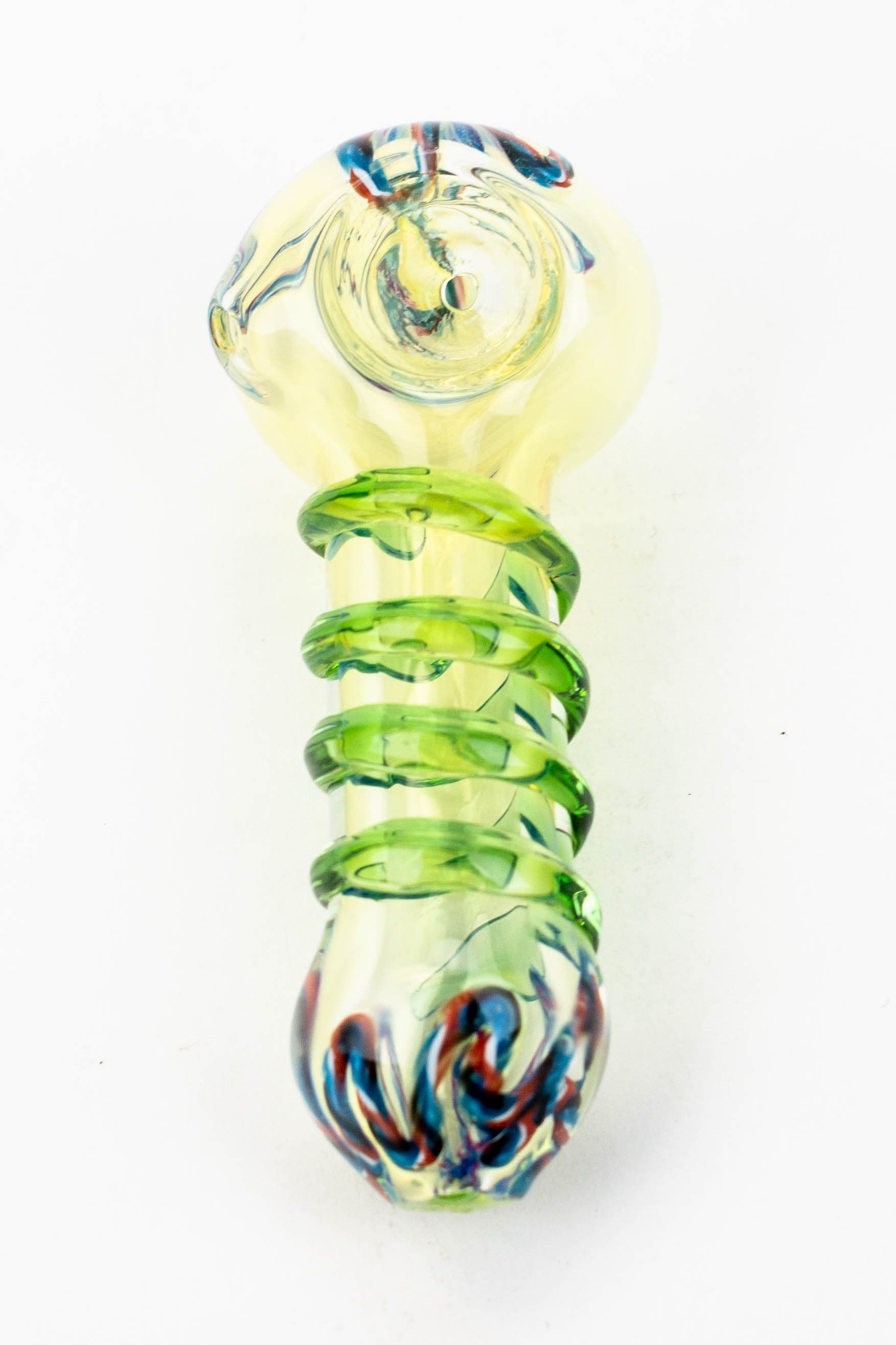 Soft glass hand pipe  3.5"_4