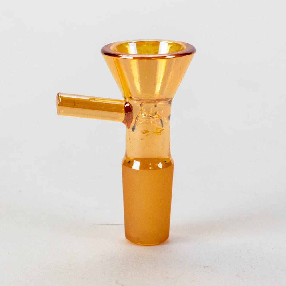 Metallic color glass bowl for joint – Mile High Glass Pipes