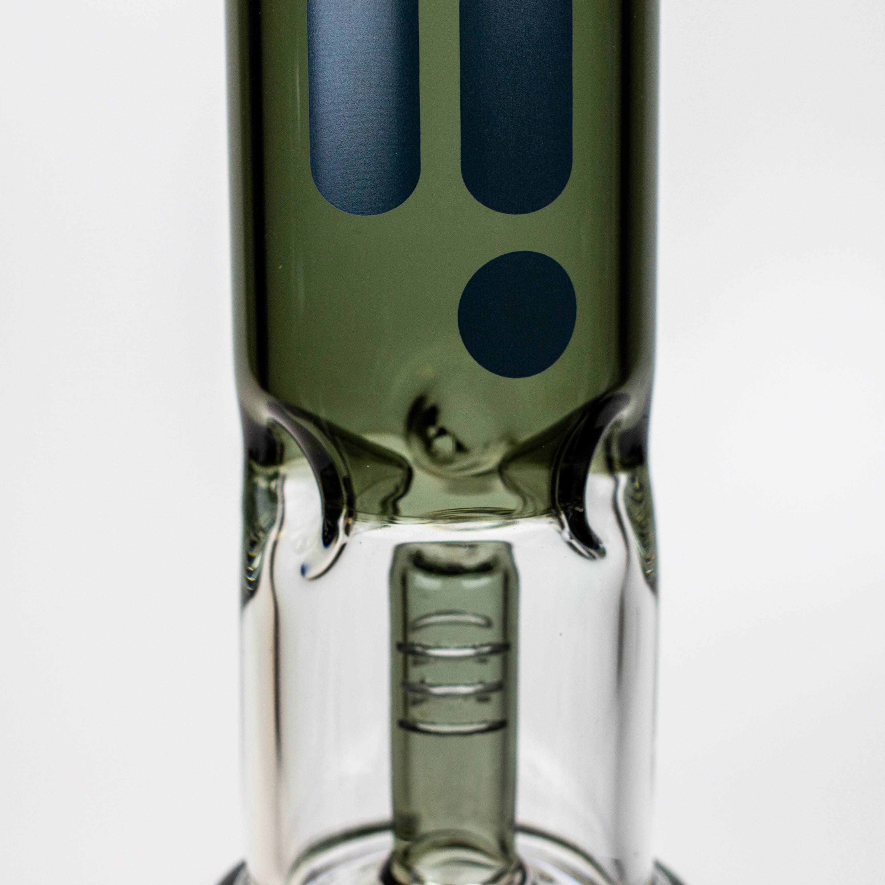 Infyniti showerhead percolator with splash guard glass bong_12