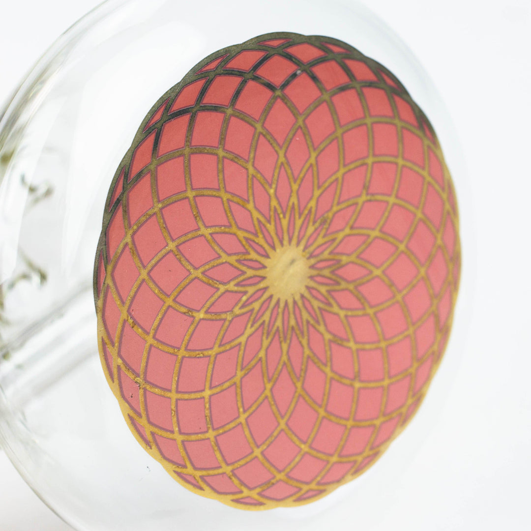 SPARK beaker glass water pipes 12"_5