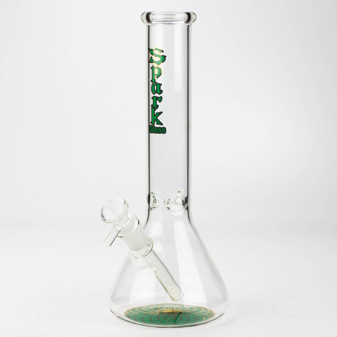 SPARK beaker glass water pipes 12"_8