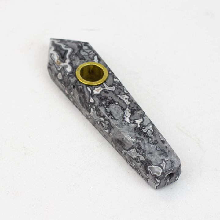 Acid secs crystal stone smoking pipe with choke hole_2
