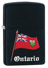 Zippo souvenir flag of ontario