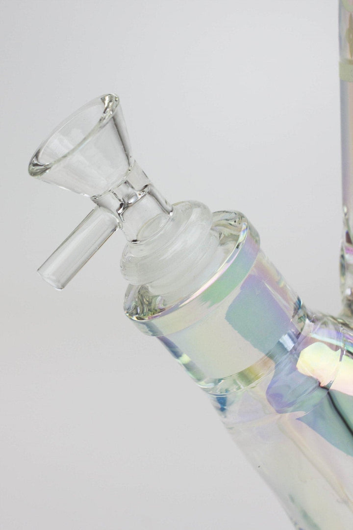 Luxury logo classic electroplated straight tube water pipes
