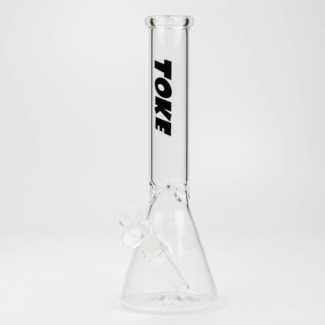 Toke glass beaker water pipes 12"_2