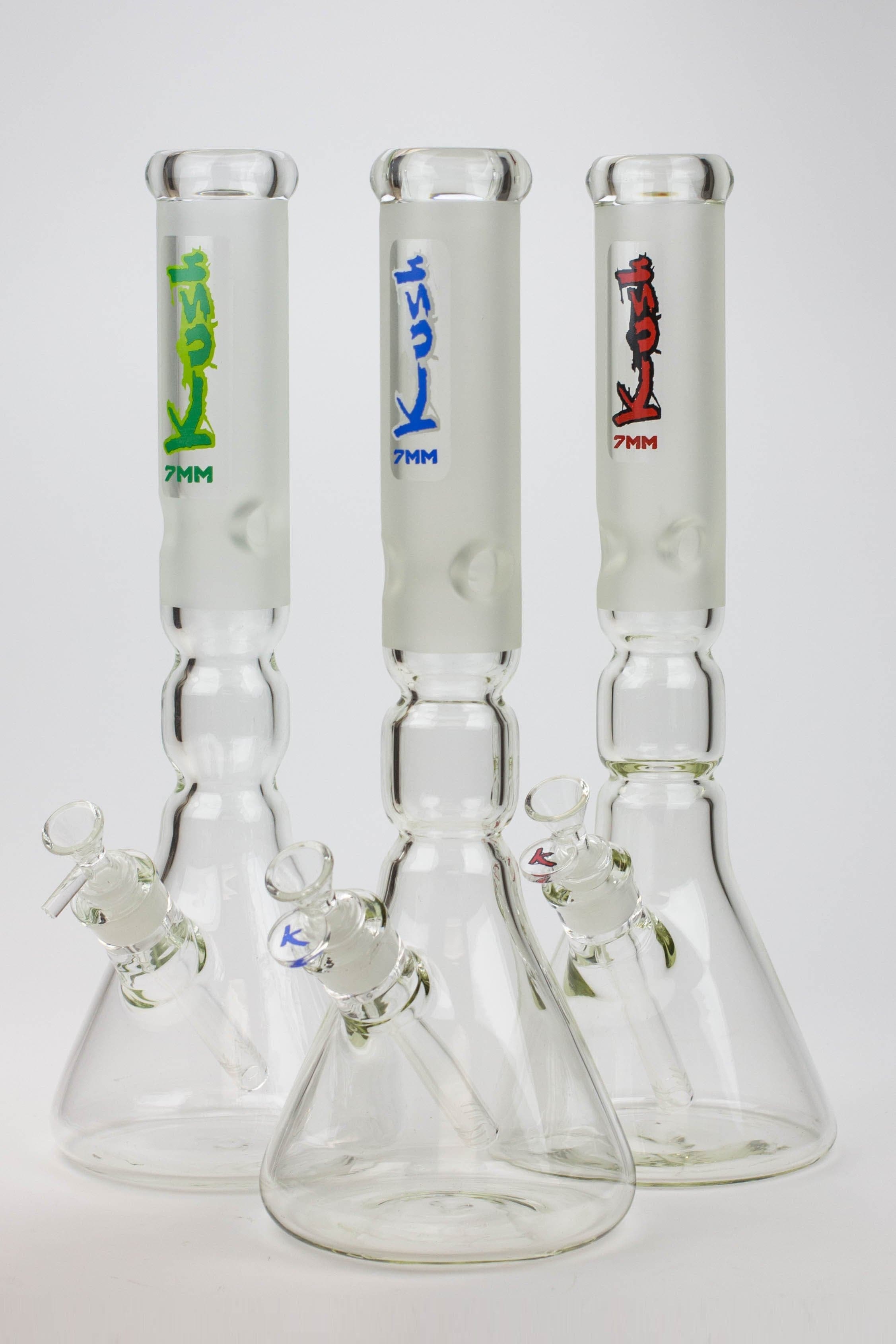 Kush curved tube glass water pipes_0