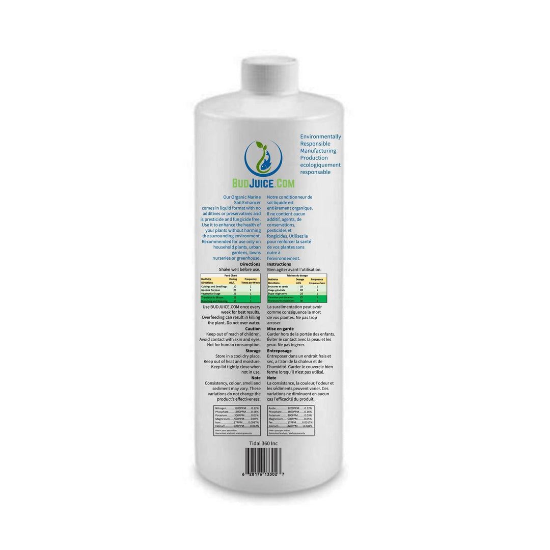 BudJuice - Micro 100% Advanced Liquid Organic Fertilizer & Nutrients