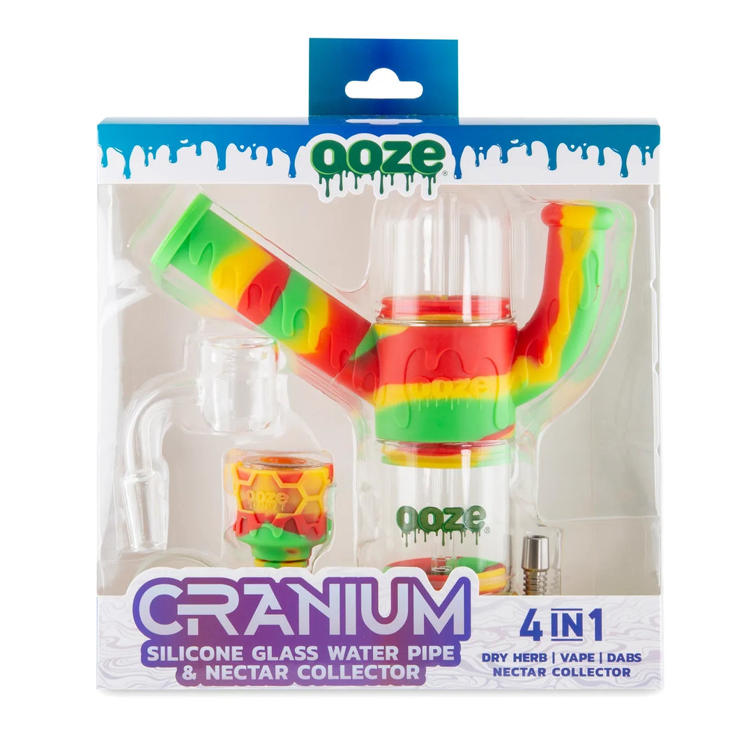 Ooze Cranium Silicone Water Pipes, Dab Rig & Dab Straw_2