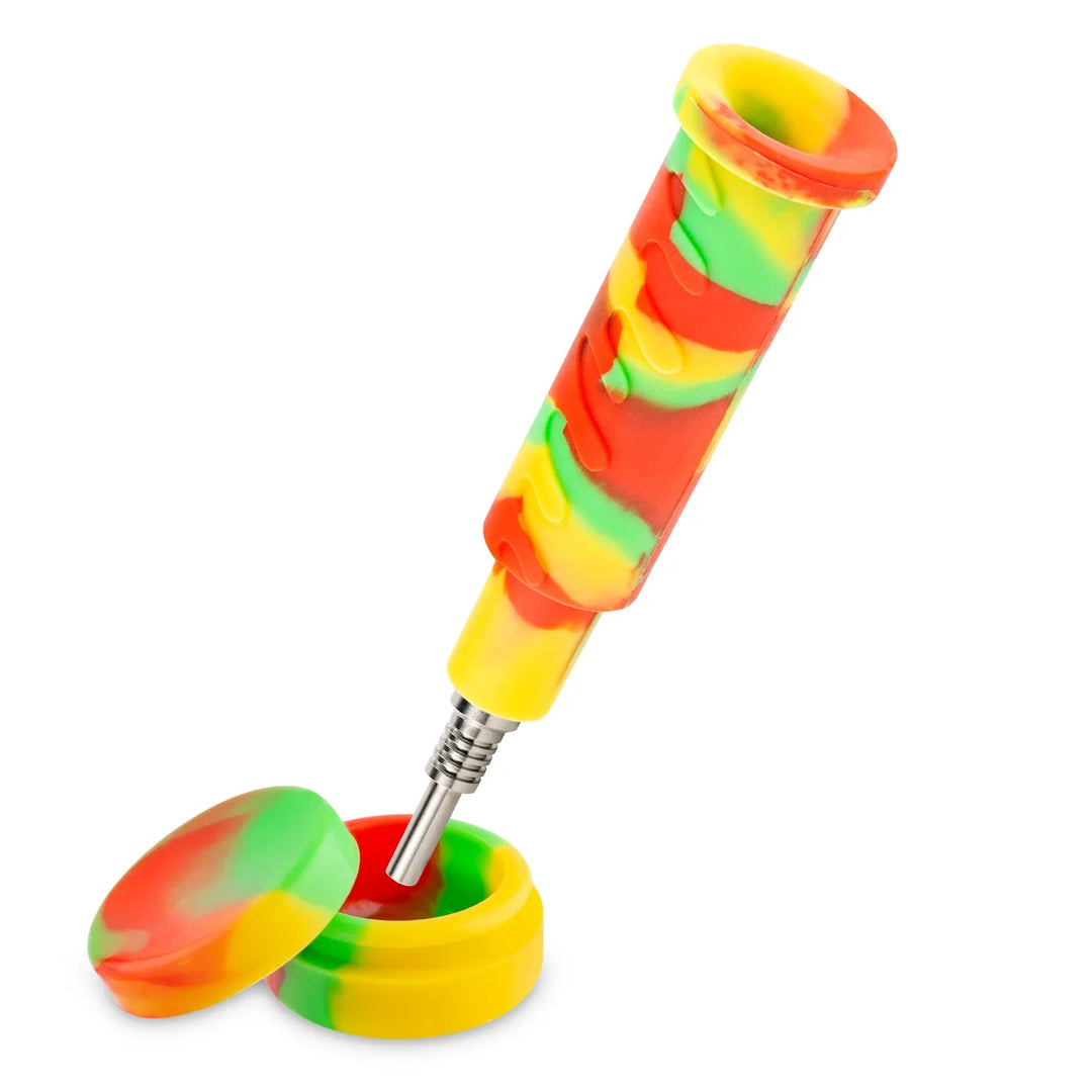 Ooze Cranium Silicone Water Pipes, Dab Rig & Dab Straw_12