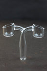 Double head quartz banger with 2 bowls