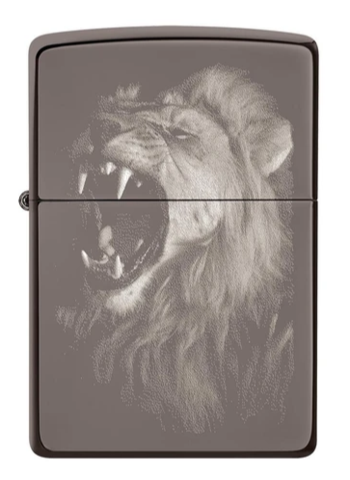 Zippo fierce lion design_0