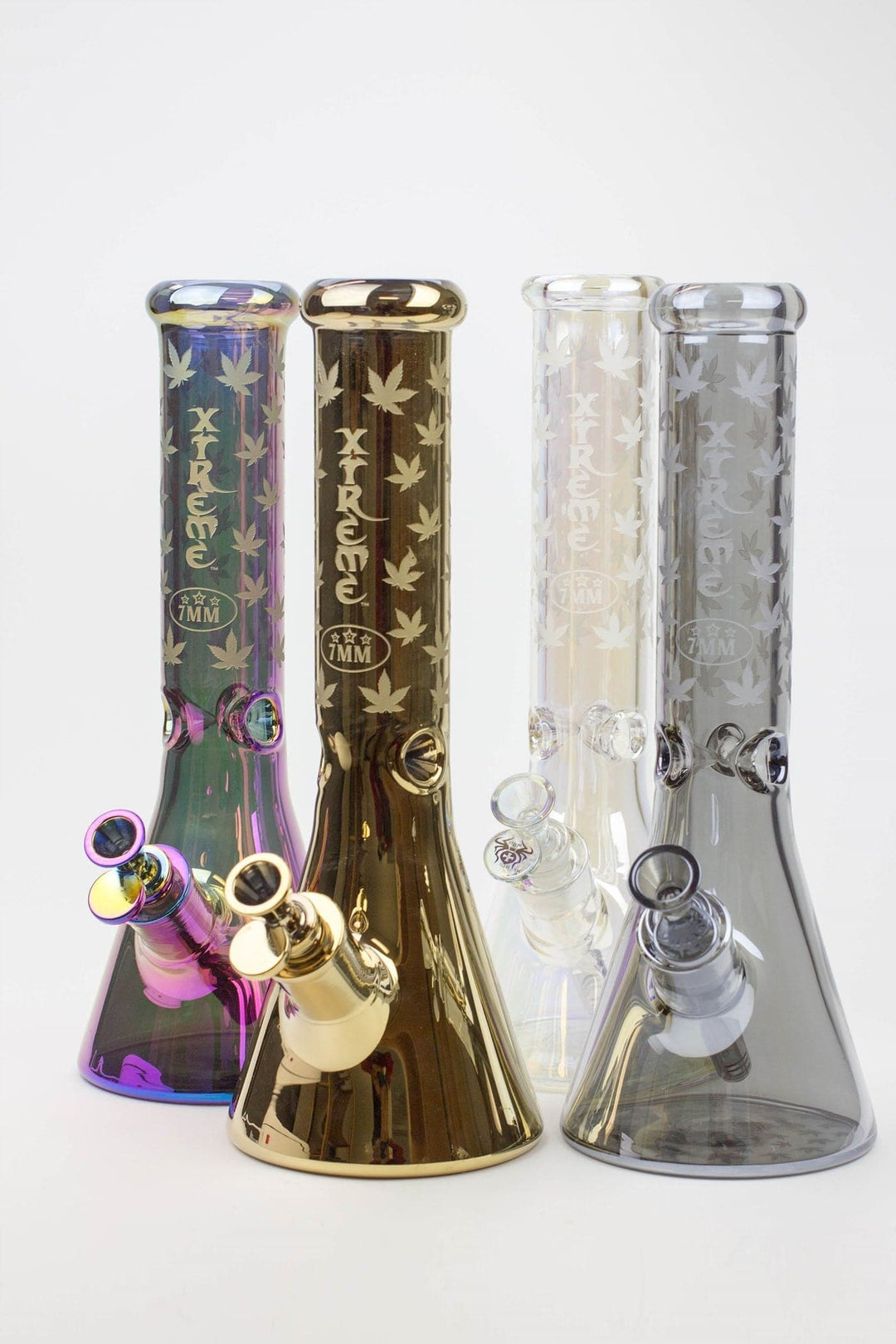Xtreme glass electroplated glass beaker water pipes_0