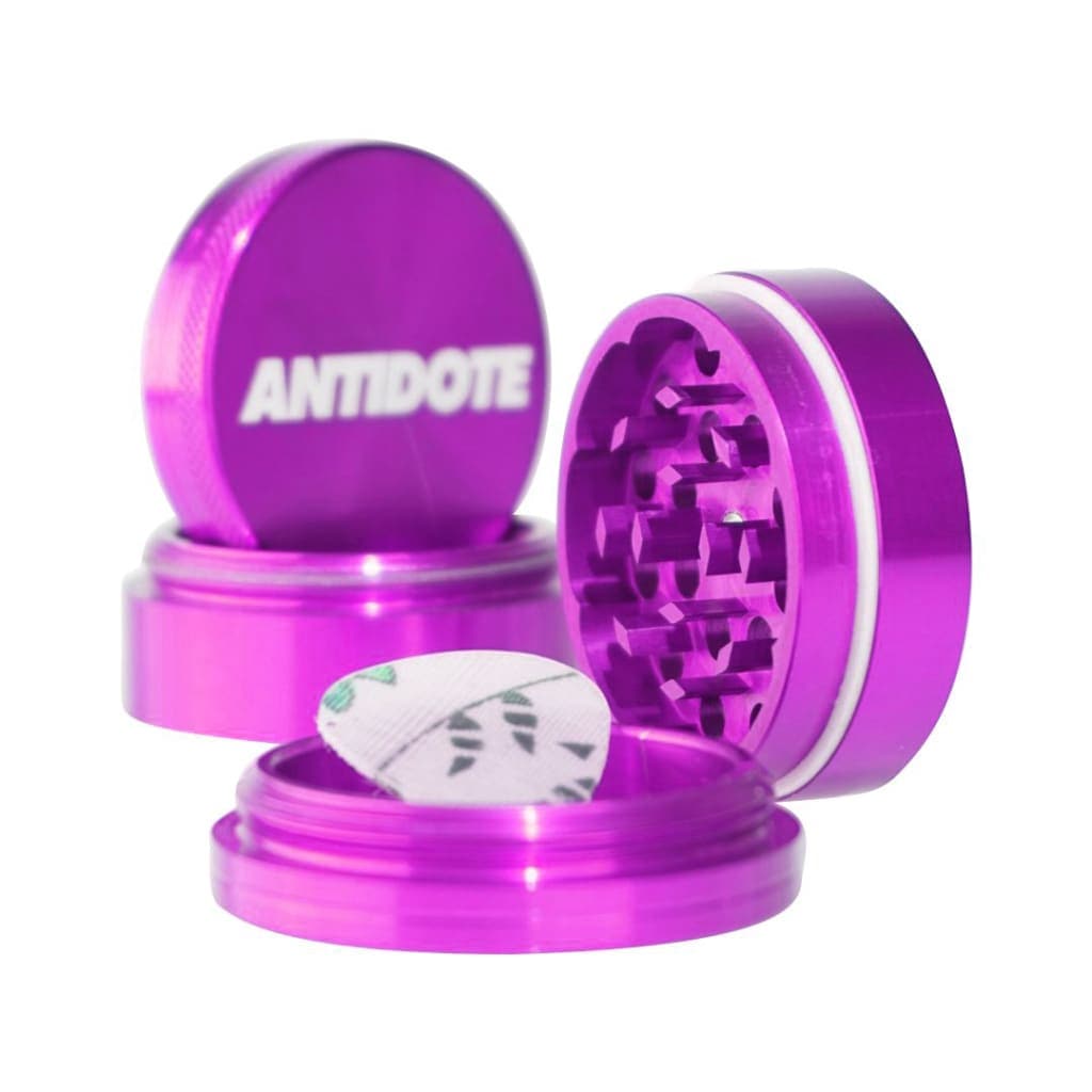 Antidote Grinders Purple 4-piece Grinder 2.5"
