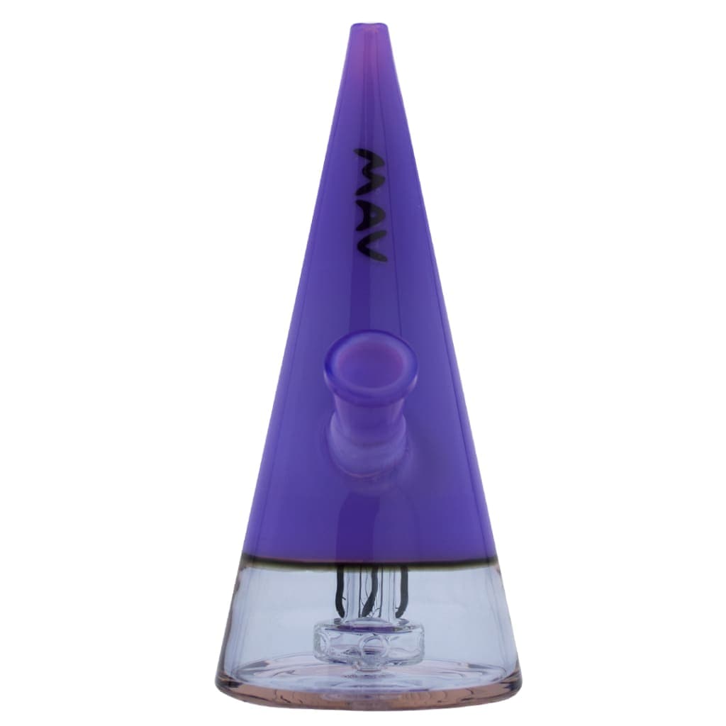 Beacon Bong with Slitted Puck Diffuser Percolator and 45-degree Angle Joint