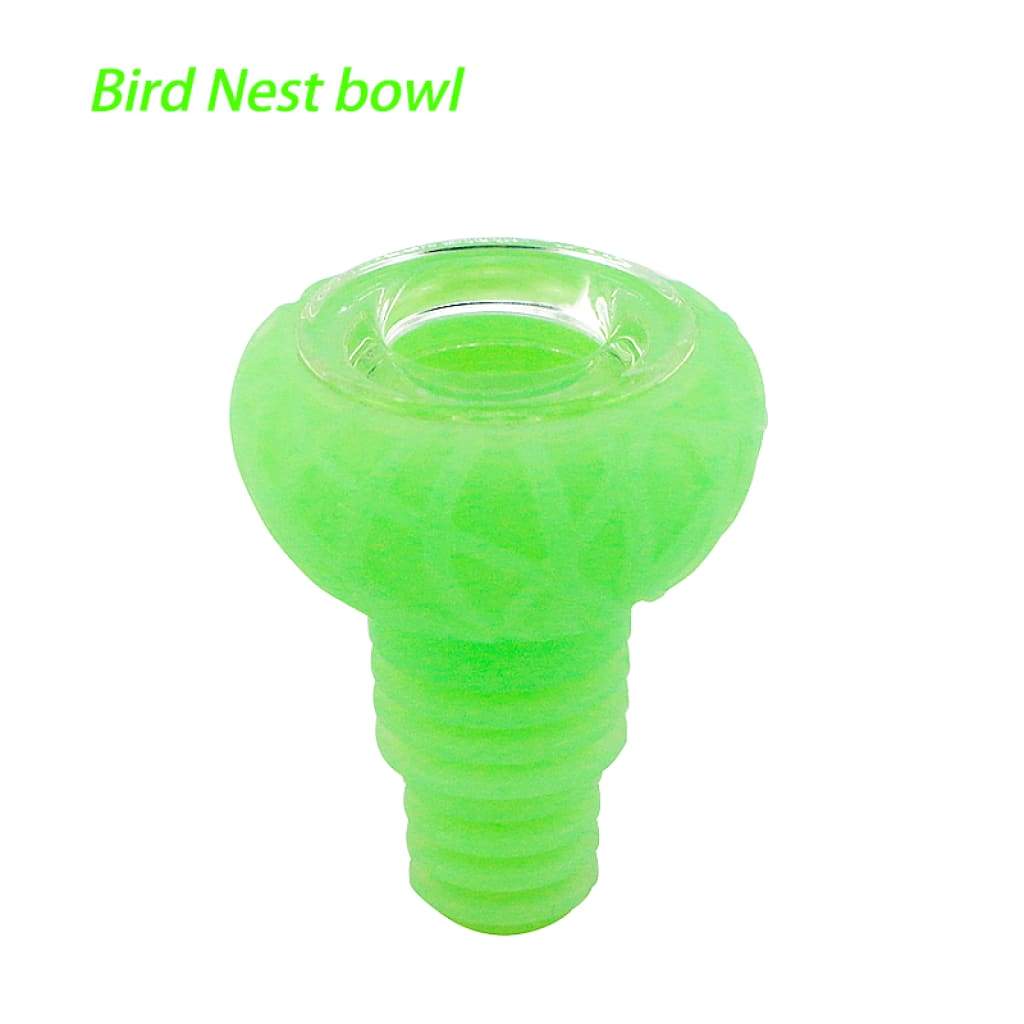 Bird Nest Silicone Glass Bowl