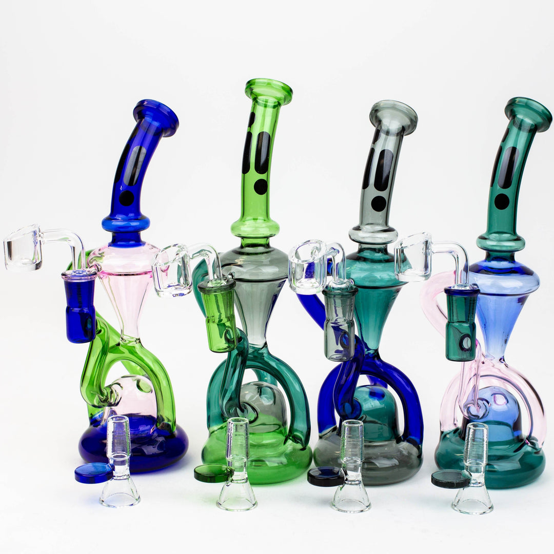 Infyniti Glass 2-in-1 recycler 10"_0