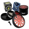 Bolt Grinder with Denim Carrying Pouch - Best Weed Grinders