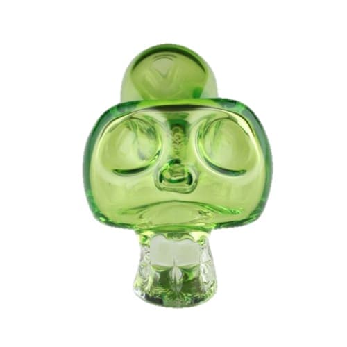 Bone Head Skull Glass Pipe - Embrace Mortality In Style