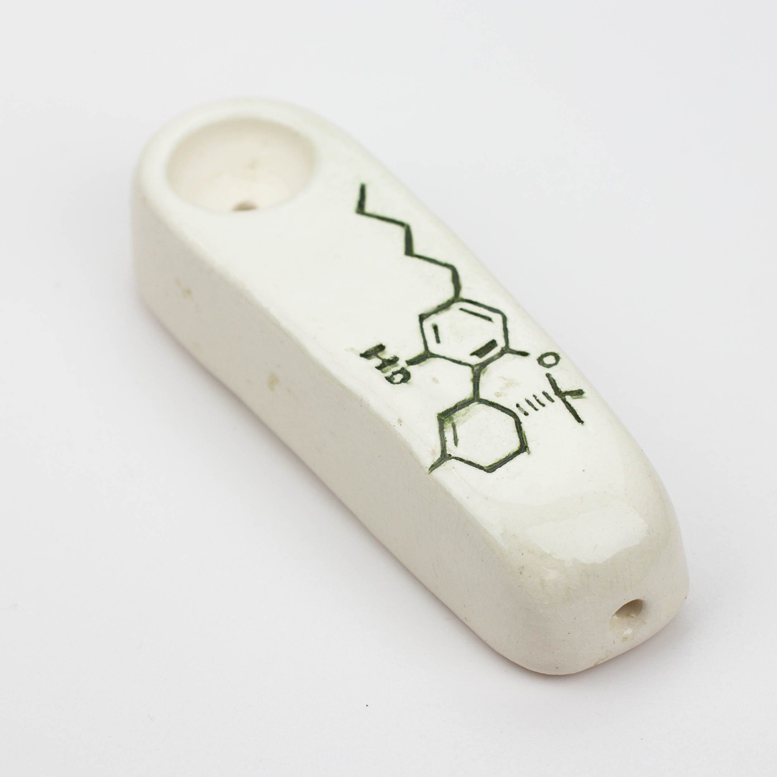 Handmade Ceramic Smoking Pipe [DNA]