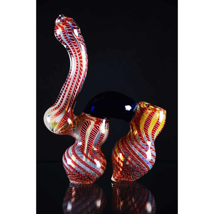 Bubbler Double Chamber With Inside Twisting
