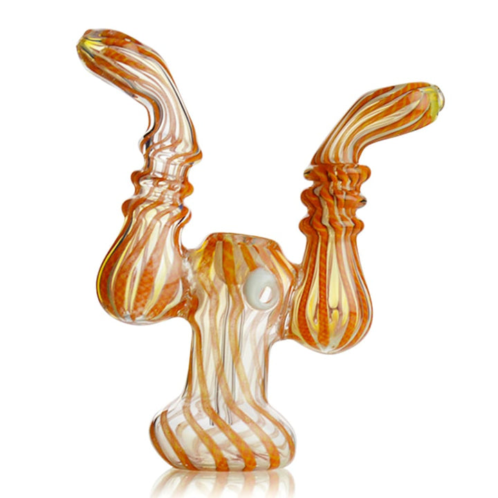 Bubbler Double Mouth For Couples Twisting Art Approx 220 Grams
