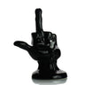 Ceramic Middle Finger Hand Pipe 7 Inch Unique Smoking Accessory