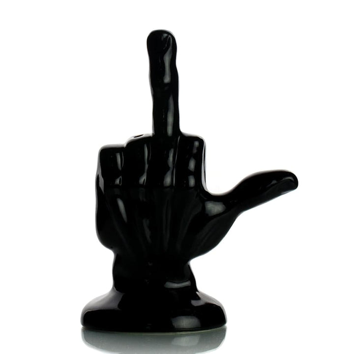 Ceramic Middle Finger Hand Pipe 7
