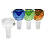 Male Glass Bowl for 10mm Female Water Pipes Assorted Dot Styles