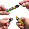 Clipper Lighter Assorted Designs Super Strong Nylon Construction