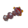 Continuous Stripe Pipe Perfect Travel Piece with Deep Bowl