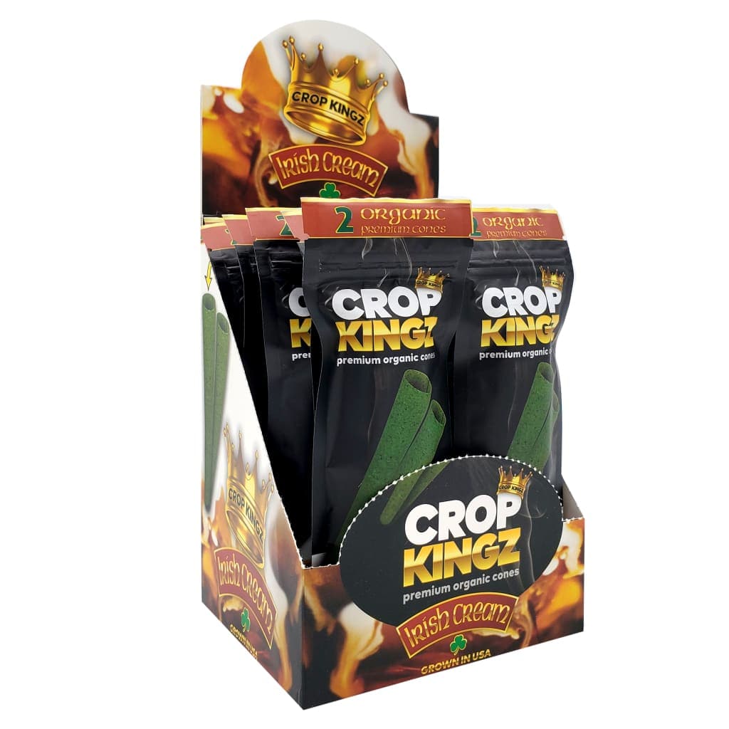 Crop Kingz Premium Hemp 1 1/4" Size Cones - Irish