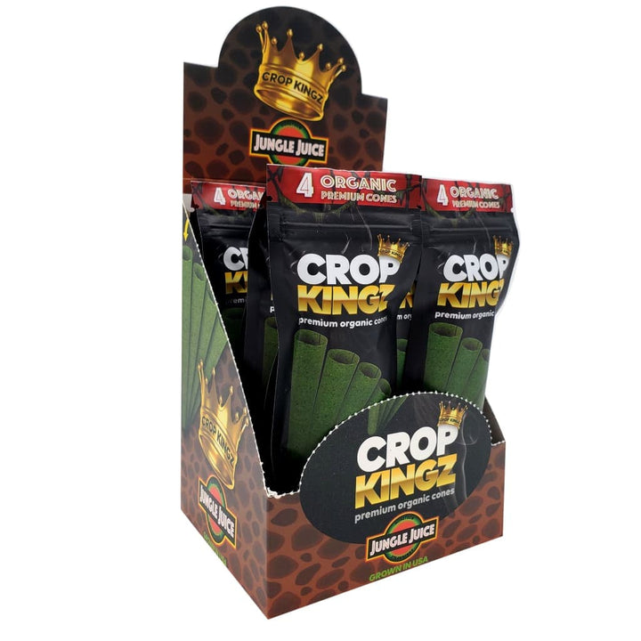 Crop Kingz Premium Hemp King Size Cones - Jungle