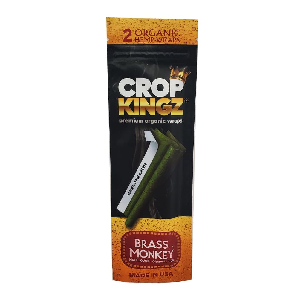 Crop Kingz Premium Organic Hemp Wraps - Brass