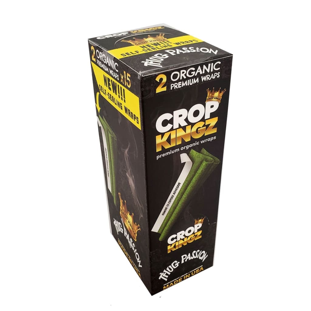 Crop Kingz Premium Organic Hemp Wraps - Thug