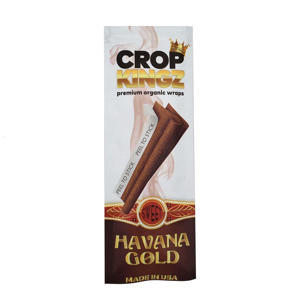 Crop Kingz Tobacco Inspired Organic Hemp Wraps -