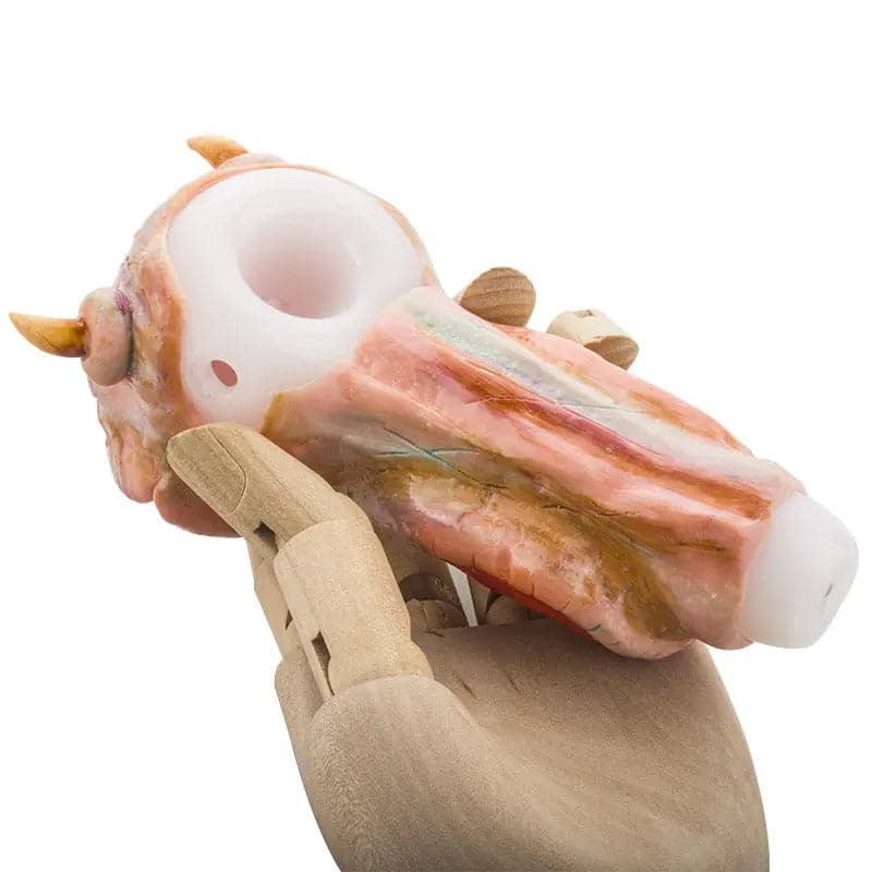 Cyclops Spoon Pipe w/ Horns MHGP Cyclops Spoon Pipe w/ Horns MHGP