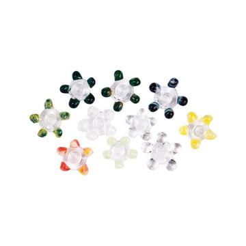 GLASS PIPE SCREENS - FLOWER STYLE 200ct - 20748