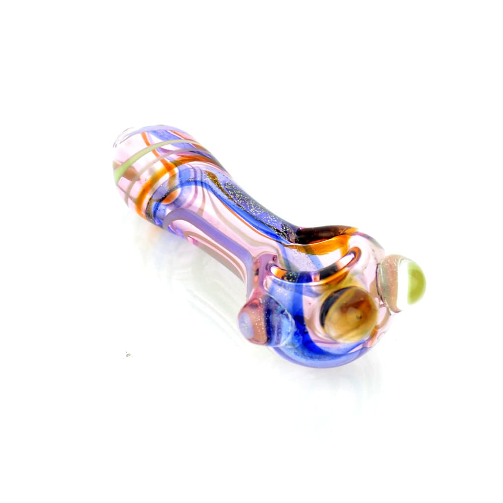 Dichro Slime Color Lines Hand Pipe Spoon