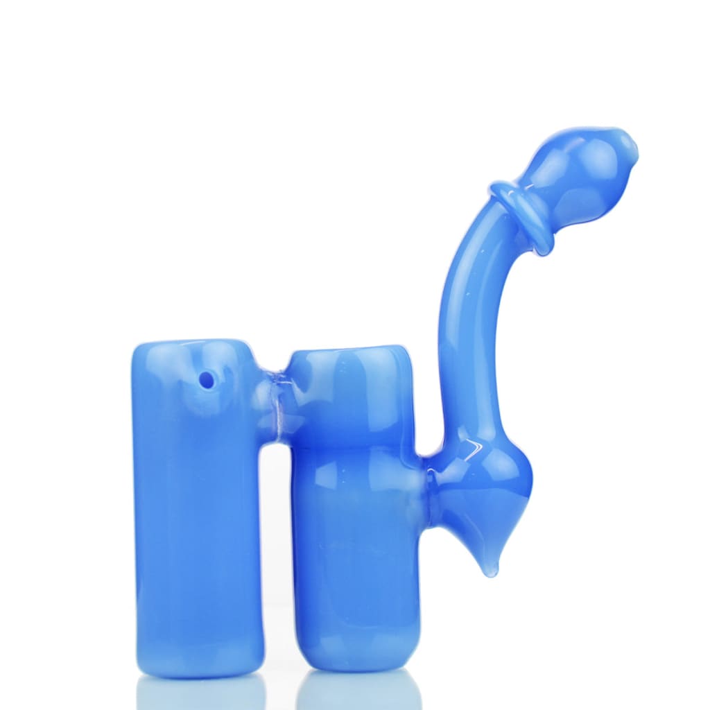 Double Chamber Bubbler Color Tube Glass