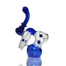 Duotone Double Bubbler Hand Pipe 7-inch Glass Assorted Colors